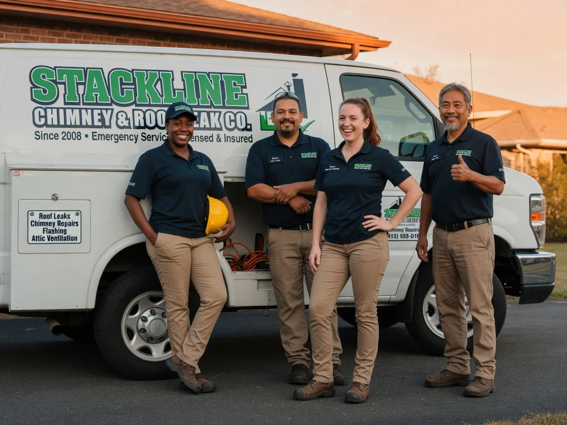 Chimney flashing repair company in Reedsville, WI